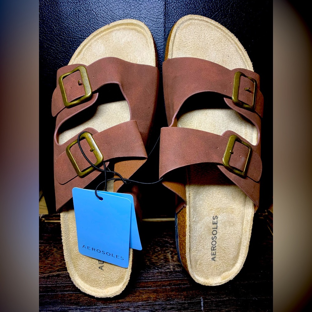 Aerosoles  Brown suede  Sandals
